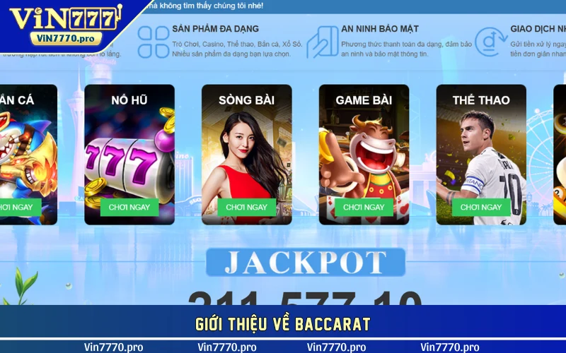 Giới thiệu về baccarat