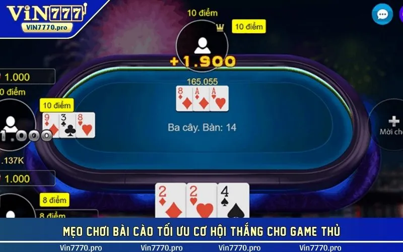 Mẹo chơi bài cào tối ưu cơ hội thắng cho game thủ