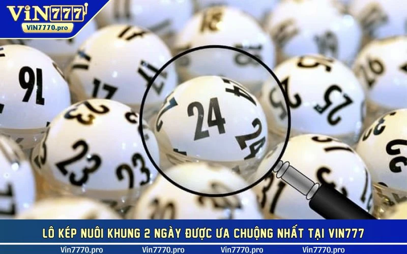 Lô kép nuôi khung 2 ngày được ưa chuộng nhất tại VIN777